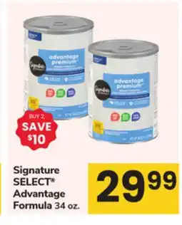 ACME Signature SELECT Advantage Formula offer