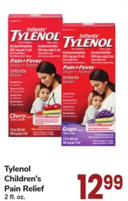 ACME Tylenol Children's Pain Relief offer