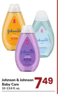 ACME Johnson & Johnson Baby Care offer