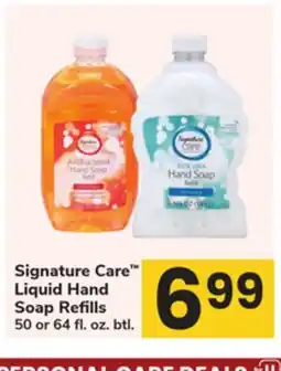 ACME Signature Care Liquid Hand Soap Refills offer