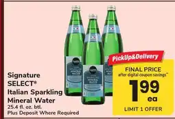 ACME Signature SELECT Italian Sparkling Mineral Water offer
