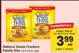 ACME Nabisco Snack Crackers Family Size offer