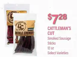 Commissary CATTLEMAN'S CUT Smoked Sausage Sticks offer
