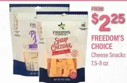 Commissary FREEDOM'S CHOICE Cheese Snacks offer