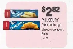 Commissary PILLSBURY Crescent Dough Sheet or Crescent Rolls offer
