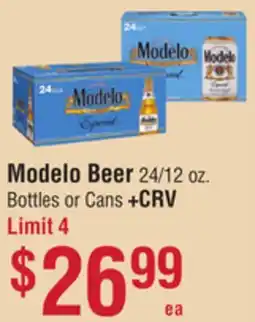 Smart & Final Modelo Beer offer