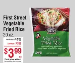 Smart & Final First Street Vegetable Fried Rice offer
