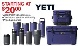Dunham's Sports YETI DRINKWARE offer