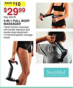 Dunham's Sports 3-IN-1 FULL BODY MASSAGER offer