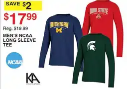 Dunham's Sports MEN'S NCAA LONG SLEEVE TEE offer