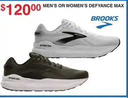 Dunham's Sports BROOKS MEN'S OR WOMEN'S DEFYANCE MAX offer