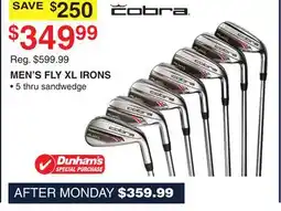 Dunham's Sports COBRA MEN'S FLY XL IRONS offer