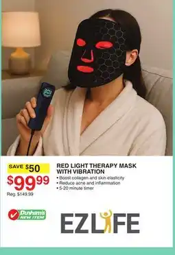 Dunham's Sports RED LIGHT THERAPY MASK WITH VIBRATION offer