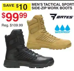 Dunham's Sports BATES MEN'S TACTICAL SPORT 2 SIDE-ZIP WORK BOOTS offer