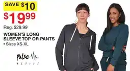 Dunham's Sports WOMEN'S LONG SLEEVE TOP OR PANTS offer