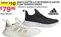 Dunham's Sports ADIDAS MEN'S KAPTIR 3.0 OR WOMEN'S KAPTIR FLOW RUNNING SHOES offer