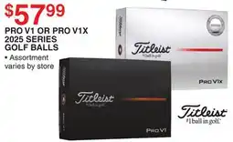 Dunham's Sports PRO V1 OR PRO V1X 2025 SERIES GOLF BALLS offer
