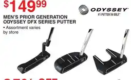 Dunham's Sports ODYSSEY MEN'S PRIOR GENERATION ODYSSEY DFX SERIES PUTTER offer