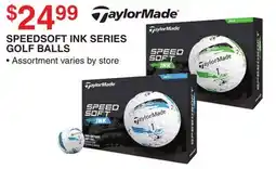 Dunham's Sports TAYLORMADE SPEEDSOFT INK SERIES GOLF BALLS offer