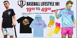Dunham's Sports BASEBALL LIFESTYLE 101 APPAREL AND ACCESSORIES IN STOCK offer