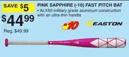 Dunham's Sports PINK SAPPHIRE (- 10) FAST PITCH BAT offer