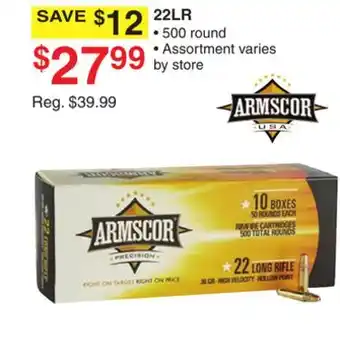 Dunham's Sports ARMSCOR 22LR offer