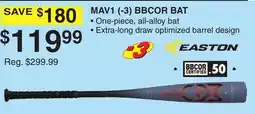 Dunham's Sports EASTON MAV1 (-3) BBCOR BAT offer