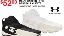 Dunham's Sports UNDER ARMOUR MEN'S HARPER 10 RM BASEBALL CLEATS offer