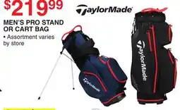 Dunham's Sports MEN'S PRO STAND OR CART BAG offer