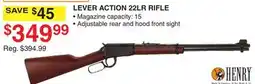 Dunham's Sports HENRY LEVER ACTION 22LR RIFLE offer