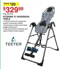 Dunham's Sports FITSPINE X1 INVERSION TABLE offer