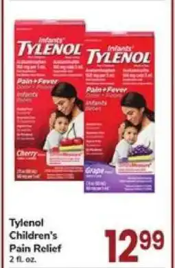 Safeway Tylenol Children's Pain Relief offer