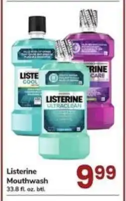 Safeway Listerine Mouthwash offer