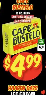 Western Beef CAFE BUSTEO offer