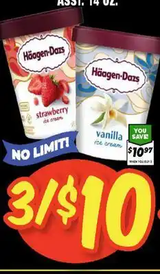 Western Beef HÄAGEN-DAZS ICE CREAM offer