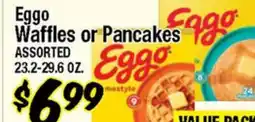 Western Beef Eggo Waffles or Pancakes offer