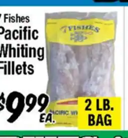 Western Beef Pacific Whiting Fillets offer