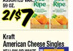 Western Beef Kraft American Cheese Singles offer