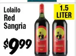 Western Beef Lolailo Red Sangria offer