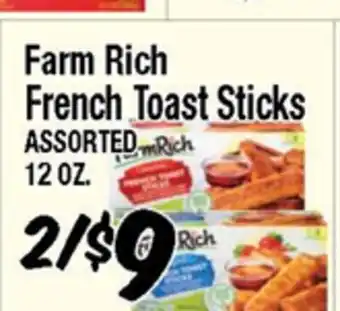 Western Beef Farm Rich French Toast Sticks offer