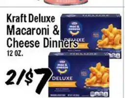 Western Beef Kraft Deluxe Macaroni & Cheese Dinners offer