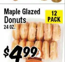 Western Beef Maple Glazed Donuts offer
