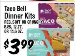 Western Beef Taco Bell Dinner Kits offer