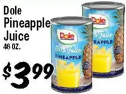 Western Beef Dole Pineapple Juice offer