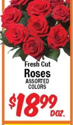 Western Beef Fresh Cut Roses offer