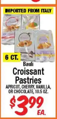 Western Beef Bauli Croissant Pastries offer
