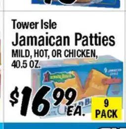 Western Beef Tower Isle Jamaican Patties offer