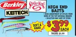 Ollie's HIGH END BAITS offer