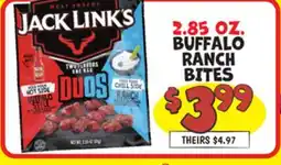 Ollie's JACK LINK'S BUFFALO RANCH BITES offer