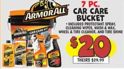 Ollie's ARMORALL 7 PC. CAR CARE BUCKET offer